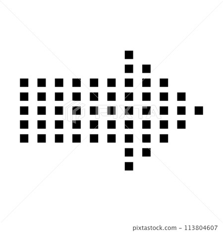 點箭頭圖示黑色 113804607