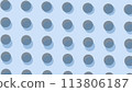 Blue and light blue dots seamless pattern background illustration 113806187