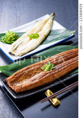 Unagi Grilled and Kabayaki Unagi Grilled and Kabayaki 113806459