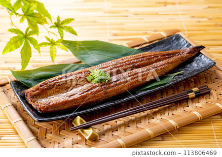 Grilled eel 113806469