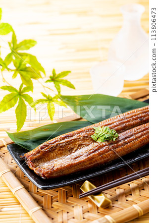 Grilled eel 113806473