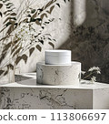 Face cream moisturiser, skincare and bodycare product, spa and organic beauty cosmetics for natural skin care routine 113806697