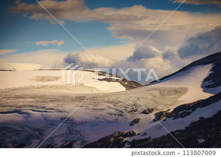 Mountains view from Dalsnibba viewpoint, Norway 113807009