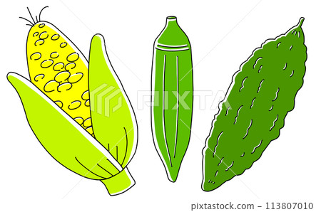 Loose and simple summer vegetable set 1 - solid color Loose and simple summer vegetable set 1 - solid color 113807010