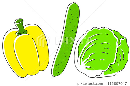 Loose and simple summer vegetable set 2 - solid color Loose and simple summer vegetable set 2 - solid color 113807047