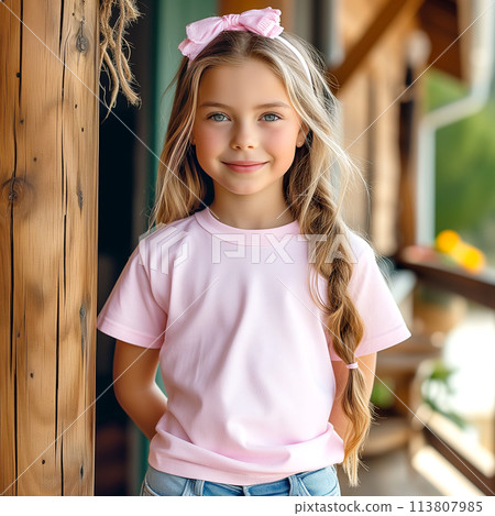 tee, female, girl 113807985