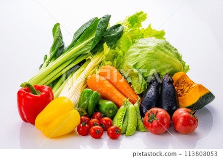 一組蔬菜的圖像 113808053