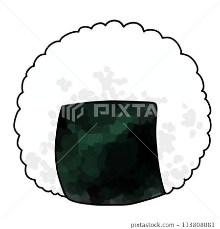 Loose and simple rice ball - round Loose and simple rice ball - round 113808081