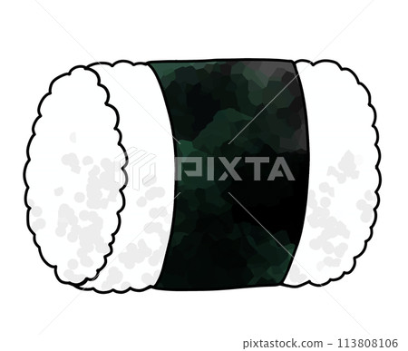 Loose and simple rice balls (round shape) Loose and simple rice balls (round shape) 113808106