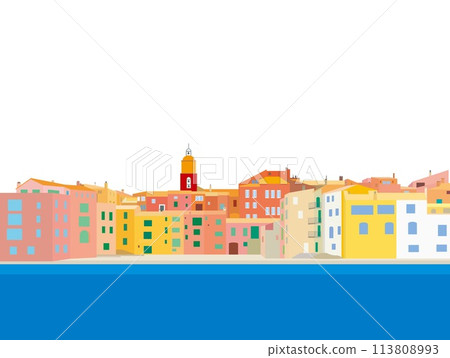 Saint Tropez Beach, France Saint Tropez Beach, France 113808993
