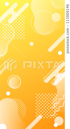 Background material_Memphis pattern 113809146