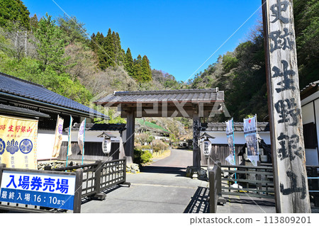 兵庫縣生野市生野銀山、關加瀨舊礦露頭及礦井 113809201