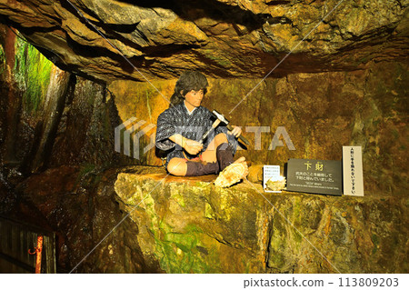 兵庫縣生野市生野銀山、關加瀨舊礦露頭及礦井 113809203