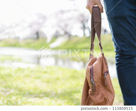 Spring walk Spring walk 113809515