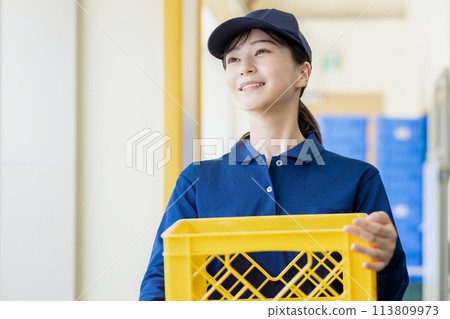 女人攜帶行李 女人攜帶行李 113809973