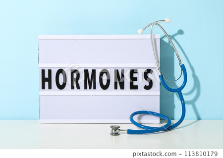 The concept of treatment with hormonal drugs. 113810179