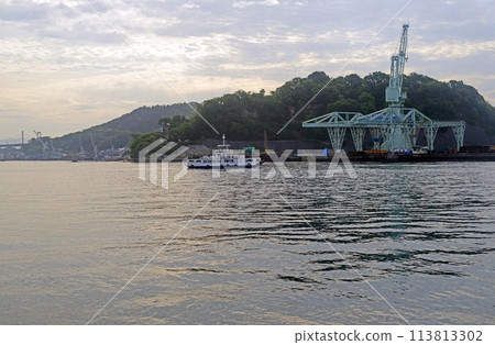 Ferry to Onomichi Mukaishima and factory-2 113813302