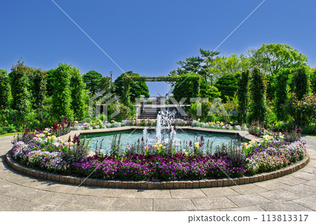橫濱市港景山公園展望台花園 113813317