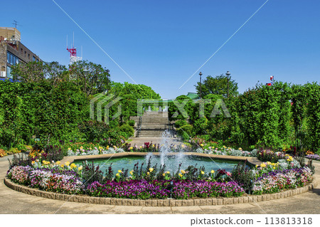 橫濱市港景山公園展望台花園 113813318