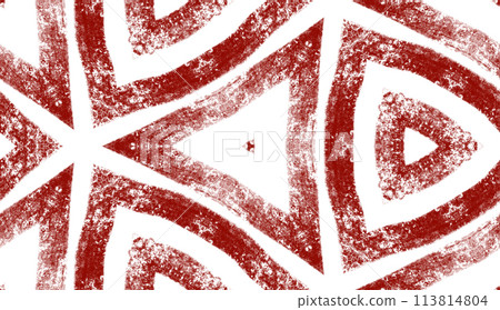 Ikat repeating swimwear design. Wine red Ikat repeating swimwear design. Wine red 113814804