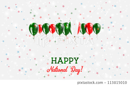 Italy Independence Day Sparkling Patriotic 113815010