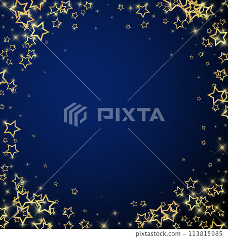 Twinkle stars scattered around randomly, flying, 113815985