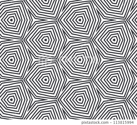Textured stripes pattern. Black symmetrical Textured stripes pattern. Black symmetrical 113815994