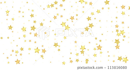 Magic stars vector overlay. Gold stars scattered Magic stars vector overlay. Gold stars scattered 113816080