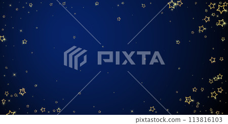 Christmas spirit. Scattered falling stars. Christmas spirit. Scattered falling stars. 113816103