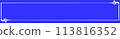 A slightly elegant blue message window 113816352