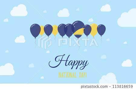 Tokelau Independence Day Sparkling Patriotic 113816659