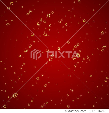 Twinkle stars scattered around randomly, flying, 113816768