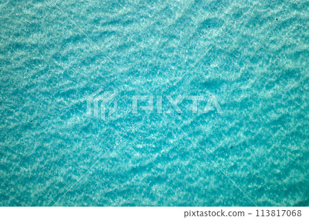 Sea and island at dusk from above Sea and island at dusk from above 113817068