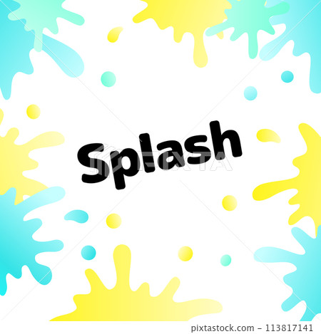 Water splash background illustration Water splash background illustration 113817141