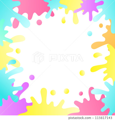 Water splash background illustration 113817143