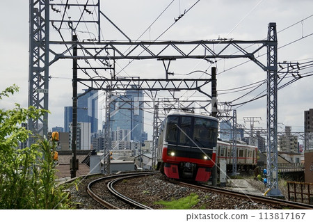 Passing Higashibiwajima curve and Meitetsu photo spot 113817167