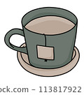 cup of coffee icon cartoon style 113817922