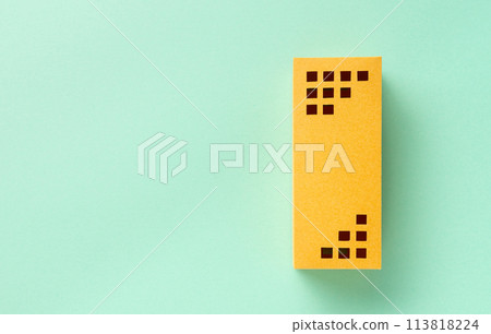 Apartment and copy space building 113818224