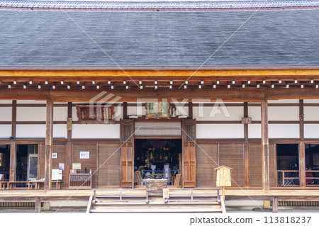 春天京都二尊院正殿 113818237