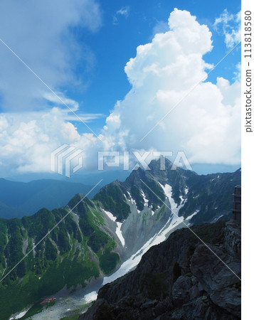 Mount Maehotaka seen from Mount Kitahotaka 113818580