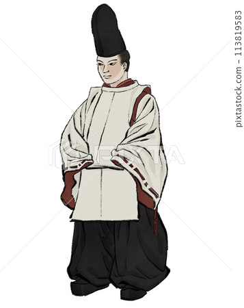 Man in hunting clothes 113819583