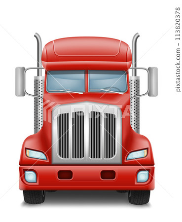 freight truck car delivery cargo anl big vector illustration freight truck car delivery cargo anl big vector illustration 113820378