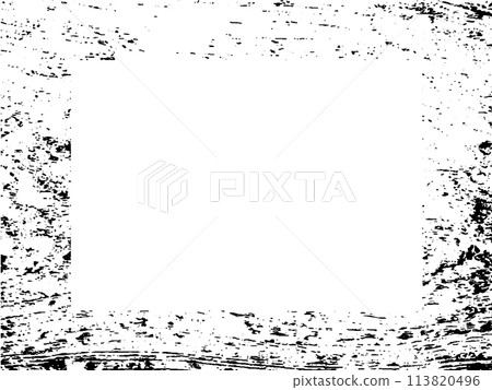 Black and white grunge. Distress overlay texture. Abstract surface dust and rough dirty wall background concept. Distress illustration simply place over object to create grunge effect. Vector EPS10. 113820496