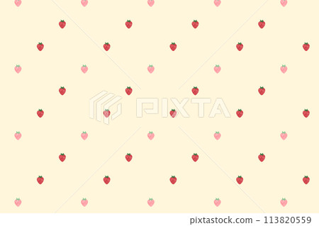 小草莓對角線圖案 小草莓對角線圖案 113820559