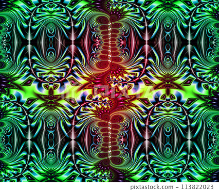 Computer generated abstract colorful fractal artwork Computer generated abstract colorful fractal artwork 113822023