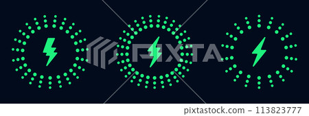 Battery charge Creative Vector Logo Featuring Power Bolt Energy Flash Battery charge Creative Vector Logo Featuring Power Bolt Energy Flash 113823777