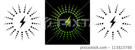 Bolt of Energy Thunder Power Flash Vector Design Bolt of Energy Thunder Power Flash Vector Design 113823780