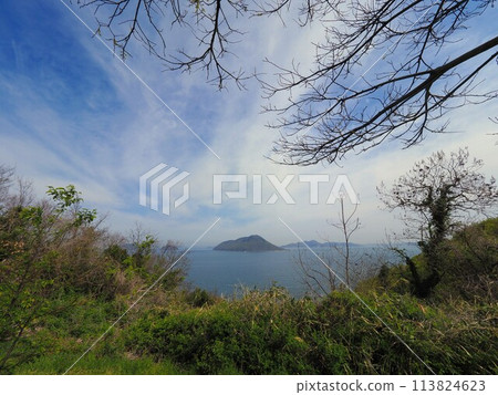 Scenery of Shishijima [Takuma Town, Mitoyo City, Kagawa Prefecture (Shishijima)] 2 113824623
