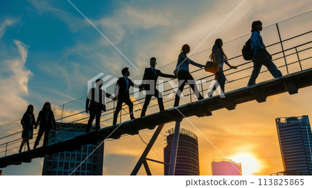 concepts, business, silhouette 113825865