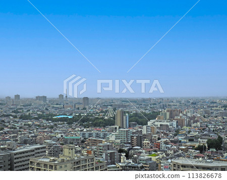 Tokyo cityscape. 113826678